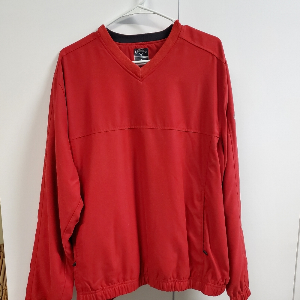 Callaway pullover wind jacket, excellent condition